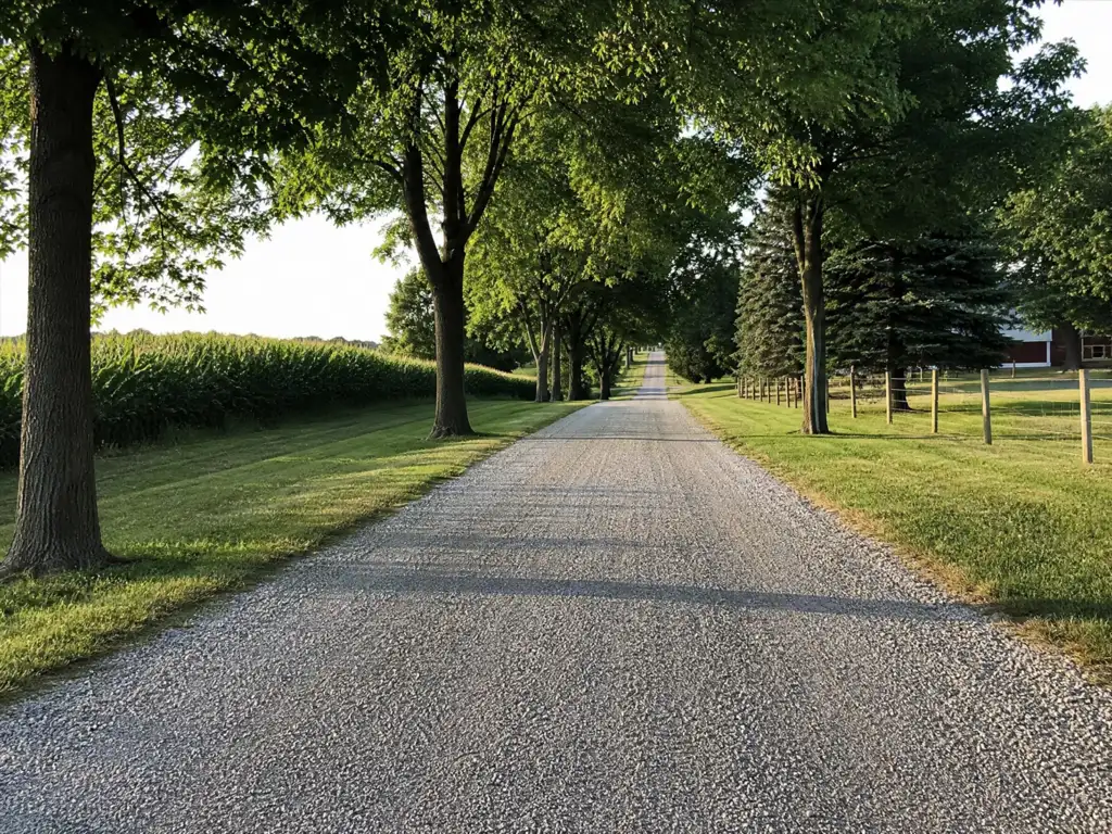 Gravel Road Resurfacing in Godfrey, IL by Wicks Land and Yard Management